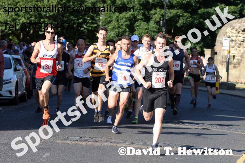 Hexham 10k, 2018 Hexham Half Marathon/10k5k. Photo: David T. Hewitson/Sports for All Pics